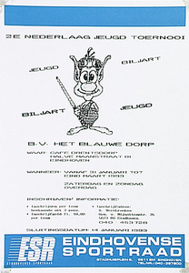 30187 Jeugd Biljart Toernooi in Café Drentsdorp, 31-01-1993 - 00-03-1993