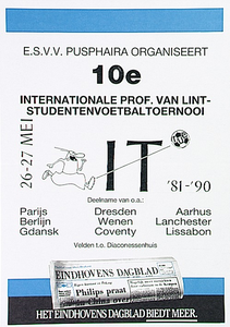 30193 Internationaal Studentenvoetbaltoernooi op de velden t.o. het Diaconessenhuis, 26-05-1990 - 27-05-1990