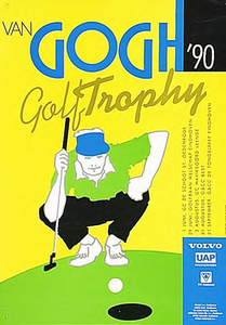 30211 Van Gogh Golf Trophy op o.a. Golfbaan Welschap en G & CC de Tongelreep, 01-06-1990 - 21-09-1990