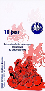 30217 Internationale fiets-4-daagse Kempenland, 17-07-1990 - 20-07-1990