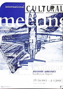 30235 Kunstmanifestatie bij gelegenheid van luchtvaartmaatschappij Dynamic Airlines, 28-05-1994 - 05-06-1994