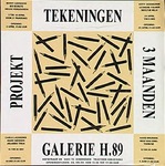 30238 3 Maanden Projekt Tekeningen in Galerie H.89, 03-04-1993 - 20-06-1993