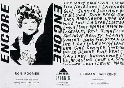 30244 Expositie Ron Roomer en Herman Haerkens in Galerie H 89, 03-05-1991 - 26-05-1991