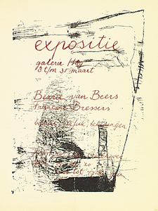 30246 Expositie beelden, grafiek en tekeningen van Berrie van Beers en Francine Bressers in H 89, 08-03-1991 - 31-03-1991
