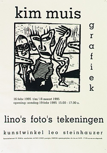 30270 Expositie grafiek in kunstwinkel Leo Steinhauzer, 16-02-1995 - 18-03-1995