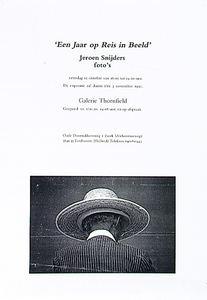 30297 Foto-expositie van Jeroen Snijders in galerie Thornfield, 12-10-1991 - 03-11-1991