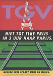 30358 Protest tegen de aanleg van de TGV traject door het groene hart van Holland, 1994