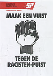 30369 Affiche van de Socialistische Party tegen racisme, 1992