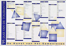 30393 Aktiviteiten-kalender multiculturele samenleving, 1995