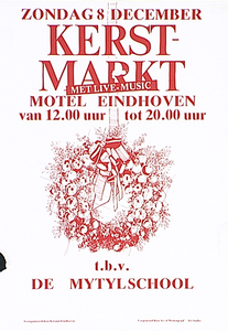 30429 Kerstmarkt in Moltel Eindhoven t.b.v. De Mytylschool, 08-12-1992
