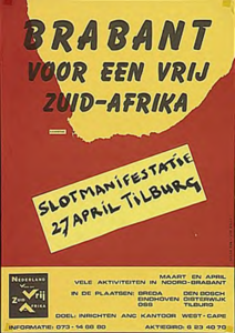30478 Aktie tegen apartheid Zuid-Afrika, 03-1991 - 00-04-1991