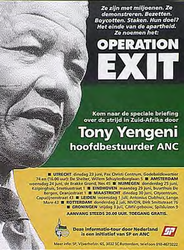 30479 Briefing tegen apartheid Zuid-Afrika georganiseerd door SP en ANC, 23-06-1992 - 03-07-1992