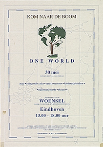 30485 Internationale aktiedag in het Winkelcentrum Woensel, 30-05-1992