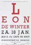 30497 Presentatie van schrijver Leon de Winter in café De Buut, 18-01-1993