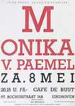 30501 Presentatie van schrijfster Monika v. Paemel in café De Buut, 08-05-1993