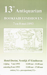 30520 13e Boekenbeurs in het Dorint Hotel, 07-05-1993 - 08-05-1993