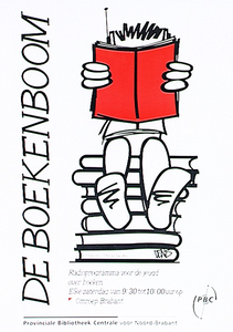 30524 Radioprogramma voor de jeugd over boeken voor omroep Brabant, 1994