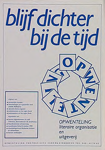 30525 Literaire organisatie en uitgeverij Opwenteling, 1992