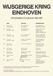 30538 Programma voordrachten wijsgerige kring in Hogeschool Eindhoven, 23-10-0990 - 26-03-1991