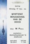 30560 Lezing rozenkruizerslgenootschap door M. Piens, 17-11-1992
