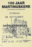 30602 Ontmoetingsdag Martinuskerk in kader van jubileum, 29-09-1991