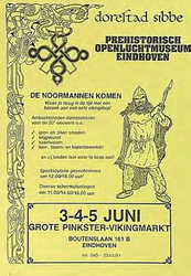 30621 Historische reconstructie middeleeuwen in het Prehistorisch Openluchtmuseum Eindhoven, 03-06-1995 - 05-06-1995