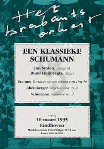 30706 Concert van het Brabants Orkest in Muziekcentrum Frits Philips, 10-03-1995