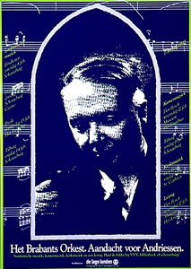 30715 Serie uitvoeringen van de componist Andriessen door het Brabants Orkest, 07-02-1993 - 16-02-1993