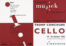 30739 Tromp Muziek Biennale voor strijkers met de cello in het middelpunt, 19-10-1992 - 24-10-1992