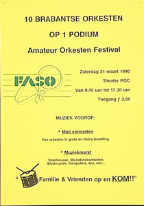 30760 Amateur Orkesten Festival in Theater POC, 31-03-1990
