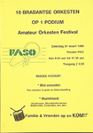 30760 Amateur Orkesten Festival in Theater POC, 31-03-1990