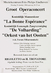 30787 Operaconcert van La Bonne Espérance en De Volharding in Muziekcentrum Frits Philips, 25-10-1994
