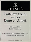 30875 Taxatie Kunst en Antiek in Restaurant de Karpendonkse Hoeve, 08-02-1991