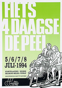 30923 Fietsvierdaagse in de Peel, 05-07-1994 - 08-07-1994