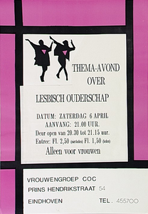 30952 Thema-avond voor lesbiënnes bij COC, 06-04-1990