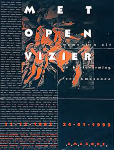 31067 Tentoonstelling beeldvorming rond amazonen bij Stichting Amazone te Amsterdam, 11-12-1992 - 24-01-1993