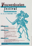 31084 Vrouwenboekenfestival in Academisch Genootschap, 't Bellefort, Café Centraal en De Effenaar, 18-11-1994 - 20-11-1994