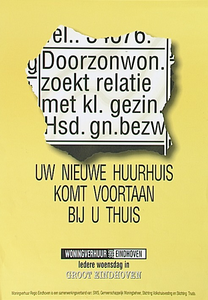 31114 Bekendmaking dat advertenties huurwoningen vermeld worden in Groot Eindhoven, 1994
