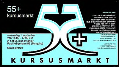 31158 55+ Kursusmarkt in het 55 plus-kwartier, 01-09-1993