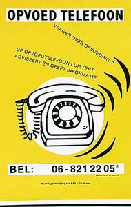 31164 De opvoedtelefoon luistert, adviseert en geeft informatie, 1994