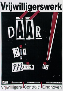 31188 Propaganda voor vrijwilligerwerk door Vrijwilligers Centrale Eindhoven, 1992
