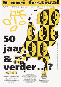 31195 5 mei festival bij Dynamo, Effenaar en op het parkeerterrein Smalle Haven, 05-05-1995