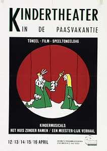 31255 Kindertheater in de paasvakantie bij Centrum voor de Kunsten, 12-04-1993 - 16-04-1993