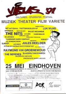 31378 Cultureel studentenfestival in en rondom de Bunker van TU Eindhoven, 25-05-1991
