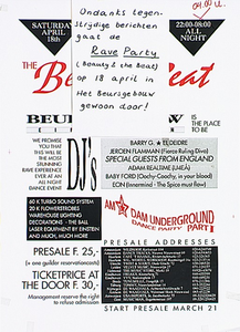 31390 Rave party in het Beursgebouw, 18-04-1994