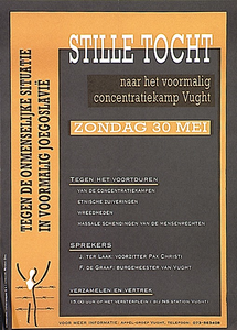 31426 Stille tocht naar Vught als protest tegen de oorlog in Yoego-Slavie, 30-05-1994