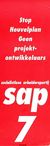 31450 Affiche van de socialistiese arbeiderspartij voor de gemeenteraadsverkiezingen 1990, 1990