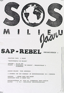 31453 SAP - REBEL organiseren een kursus milieu voor jongeren in buurthuis 'De Bergen', 01-03-1991