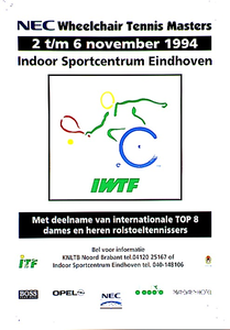31488 Rolstoeltennis kampioenschappen in het Indoor Sportcentrum Eindhoven, 02-11-1994 - 06-11-1994
