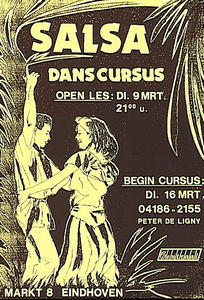 31495 Salsa danscursus in cafe Centraal, 09-03-1995 - 16-03-1995